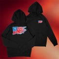 Shreddy Lyfe Merch 2026 Flame Flag Hoodie Best Birthday Gift For Husband - Merchluma