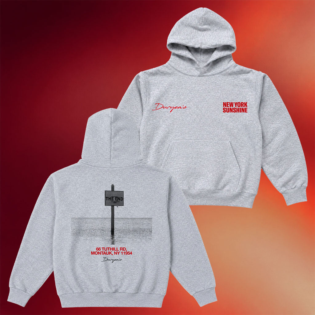 New York Sunshine Merch 2026 The End Photo Hoodie Gifts For Your Boyfriend - Merchluma