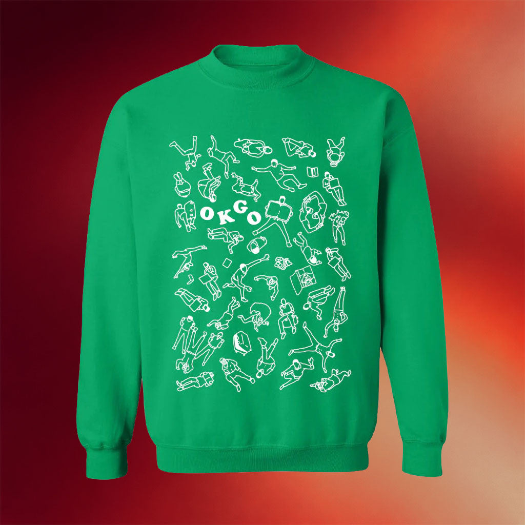 OK Go Merch 2026 Collage Sweatshirt Presents For Rock Music Lovers - Merchluma