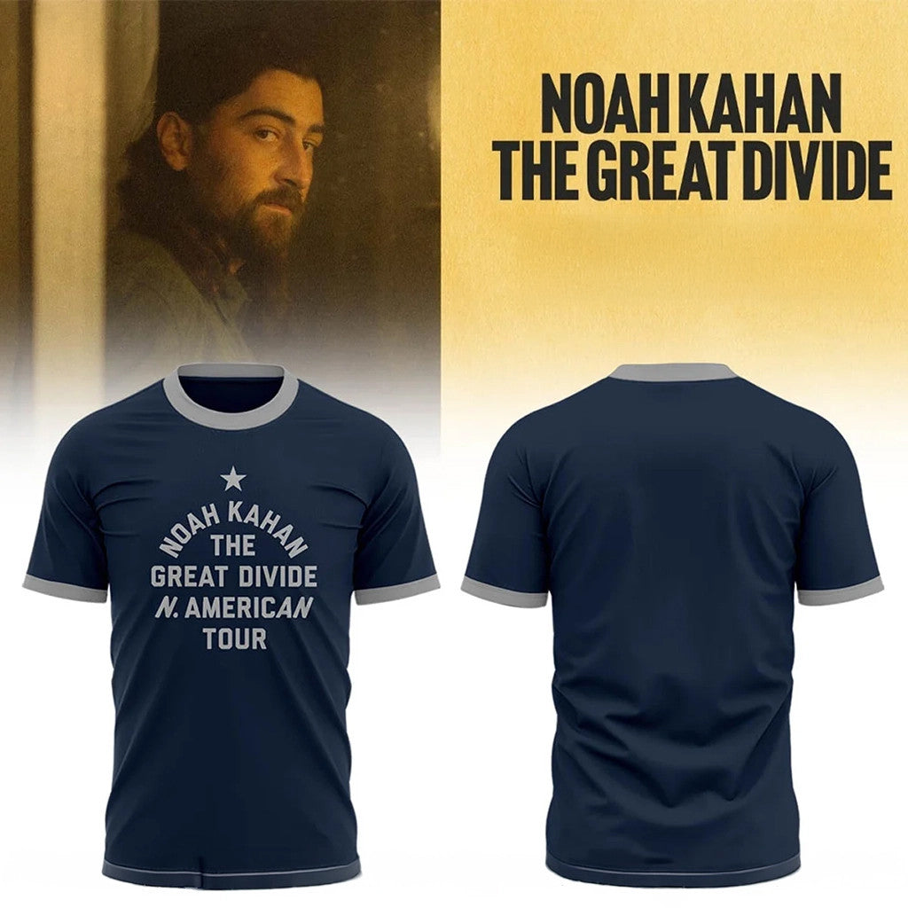 Noah Kahan The Great Divide Tour Shirt Noah Kahan Merch 2026 Best Gift For Music Lovers - Merchluma