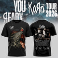 Korn Are You Ready Signature T-Shirt 2026 Follow The Leader Shirt Korn Merch Gifts For Fans - Merchluma