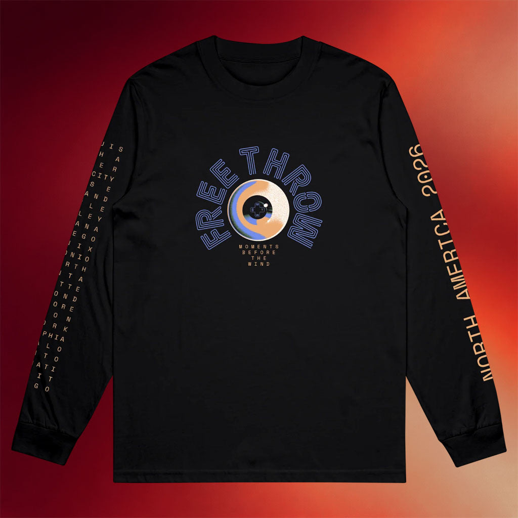 Free Throw Merch 2026 Eyeball Long Sleeve Shirt Best Gifts For Music Lovers - Merchluma