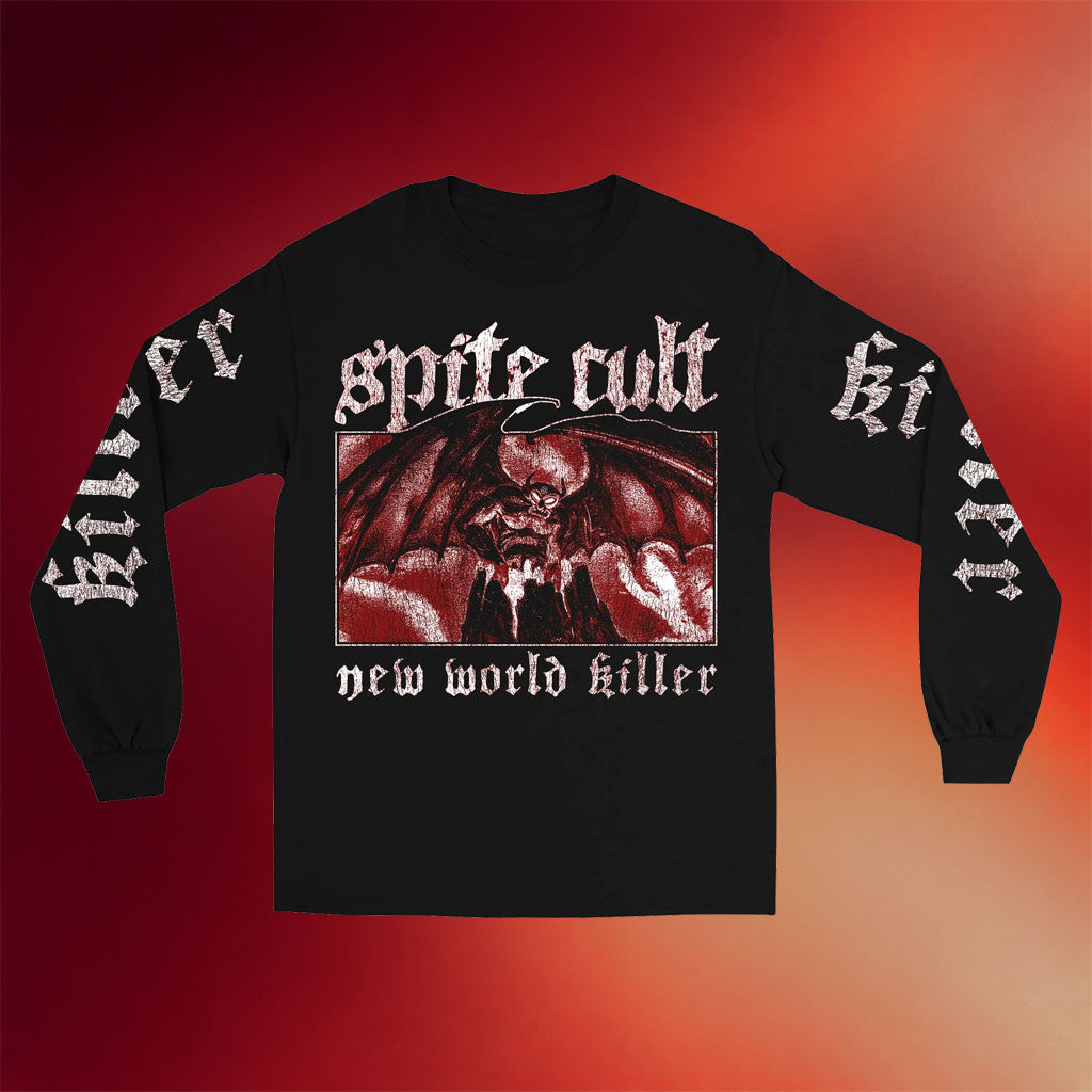 Spite Cult Merch 2026 Chernabog Long Sleeve Shirt Music Related Gifts For Guys - Merchluma