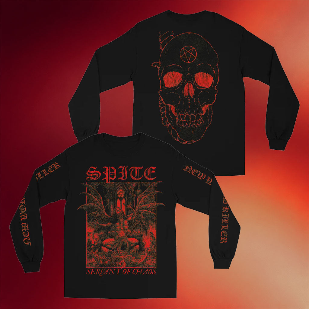 Spite Cult Merch 2026 Servant Of Chaos Long Sleeve Shirt Gift For Band Fans - Merchluma