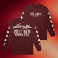 Free Throw Merch 2026 Broken And Alone Long Sleeve Shirt Gifts For Music Lovers - Merchluma