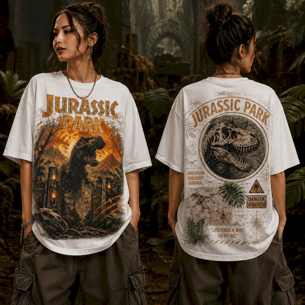Jurassic Park Dinosaur T-Shirt 2026 Jurassic Park Merch Best Gift For Friends - Merchluma
