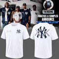 New York Yankees X KAWS 2026 Special White Shirt NY Yankees Merch Baseball Fan Apparel - Merchluma