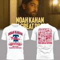 Noah Kahan The Great Divide Tour 2026 At Citizens Bank Park T-Shirt Noah Kahan Tour Merch White - Merchluma