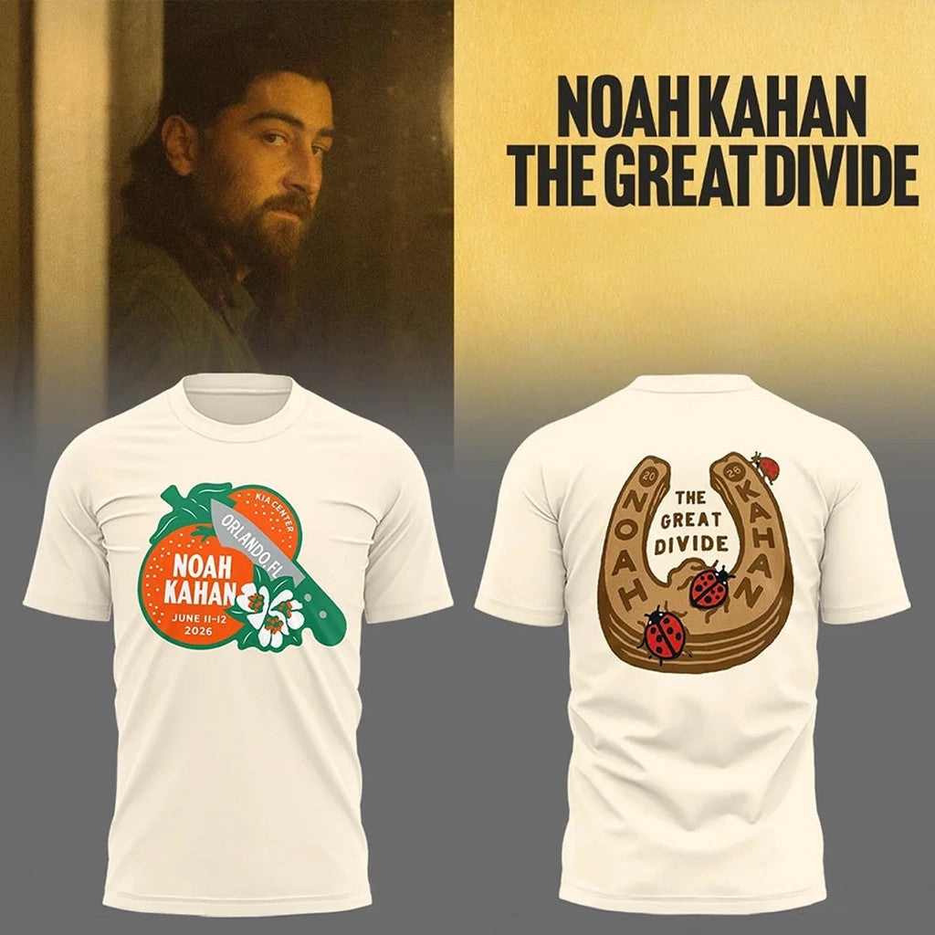 Noah Kahan The Great Divide Tour T-Shirt Noah Kahan Tour Merch 2026 Presents For Music Lover - Merchluma