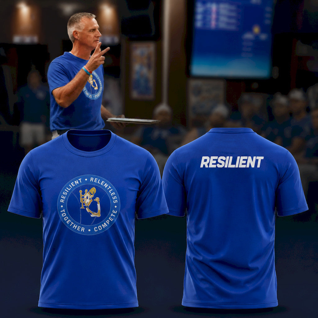 2026 Resilient Relentless Together Compete T-Shirt Motivational Athletic Tee Gift For Husband - Merchluma