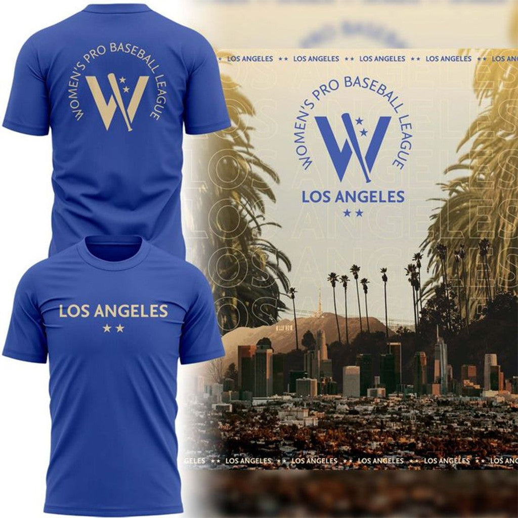 Los Angeles Queens Women's Pro Baseball League 2026 T-Shirt LA Queens Merch Gifts For Fans - Merchluma