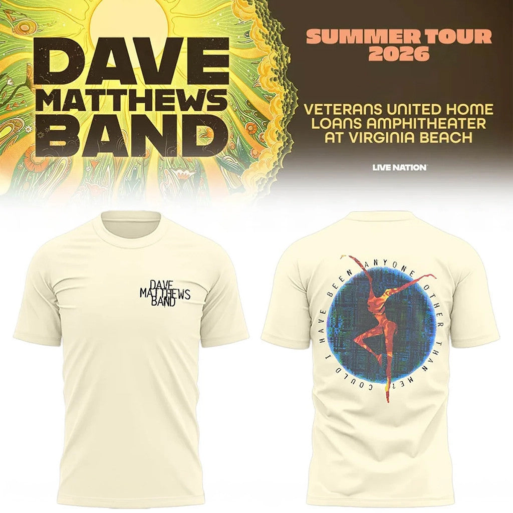 Dave Matthews Band Summer Tour 2026 T-Shirt Music Fan Gear DMB Merch Gifts For Brothers - Merchluma