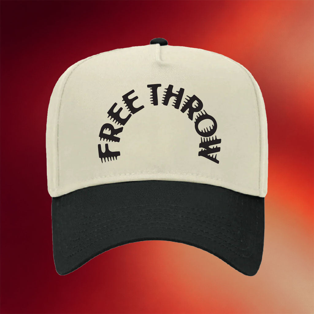 Free Throw Merch 2026 Free Throw Two Tone Hat Unique Gifts For Music Lovers - Merchluma