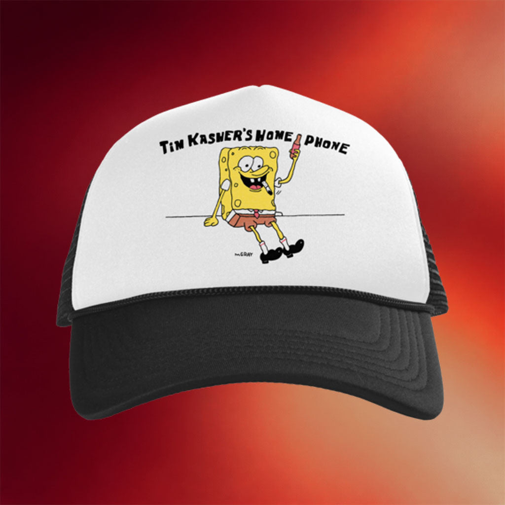 Tim Kasher Merch 2026 Tim Kasher's Home Phone Trucker Hat Gifts For Your Boyfriend - Merchluma
