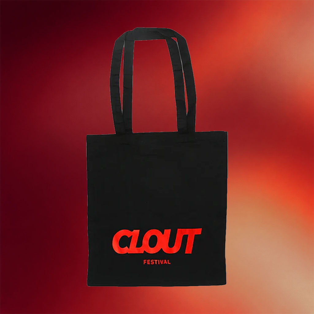 CLOUT Festival Merch 2026 CLOUT Festival Tote Bag Cool Gifts For Music Lovers - Merchluma