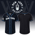 New York Heights Away Baseball Jersey 2026 WPBL Jersey NY Heights Merch Gift For Fans - Merchluma