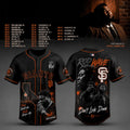 San Francisco Giants X Rod Wave Don't Look Down Tour 2026 Jersey SF Giants Merch Fan Gifts - Merchluma