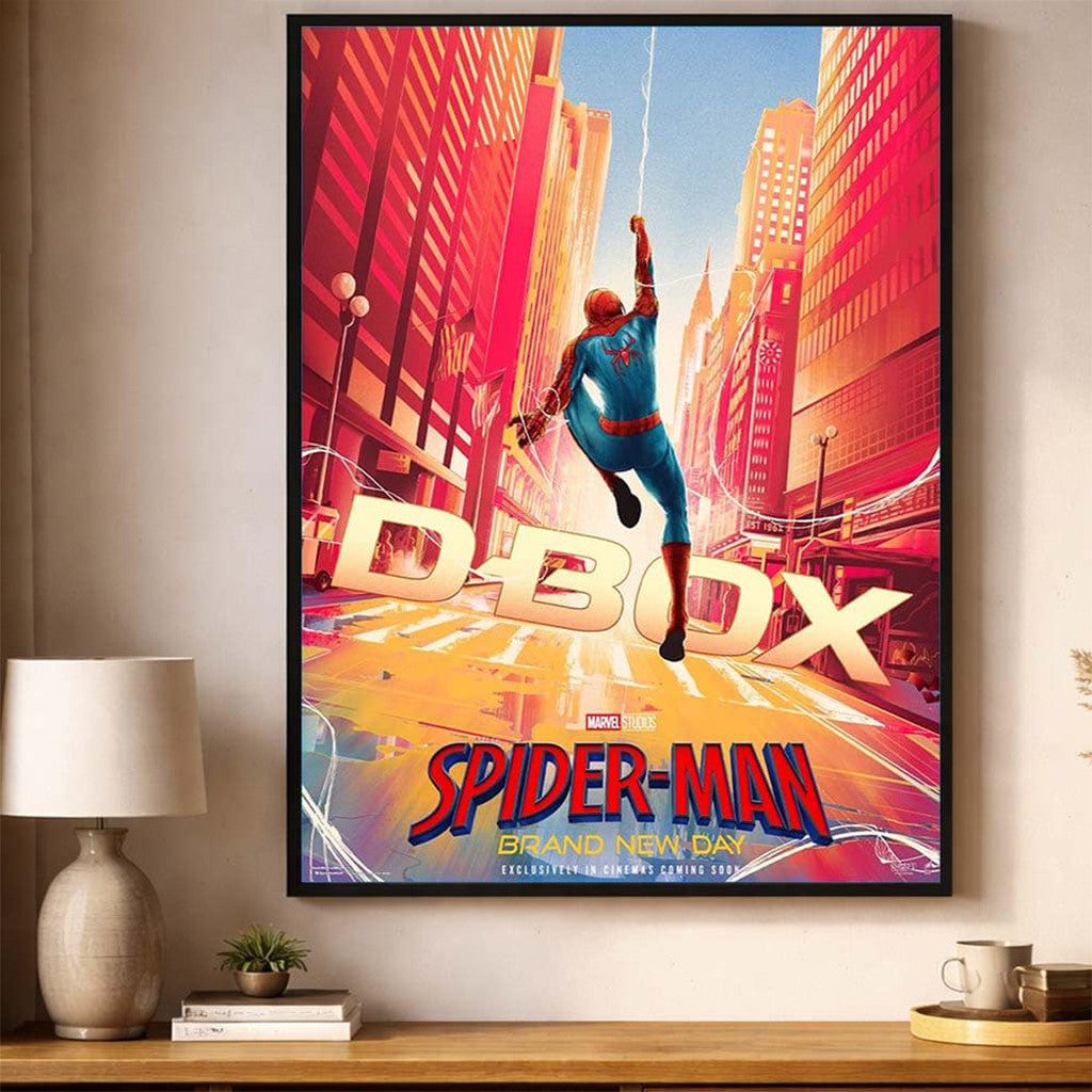 A New D-Box Poster For Spider-Man Merch Brand New Day Poster Gifts For Fans - Merchluma