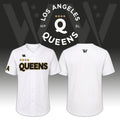 Los Angeles Queens Home Baseball Jersey 2026 WPBL Jersey LA Queens Merch Gifts For Baseball Fan - Merchluma