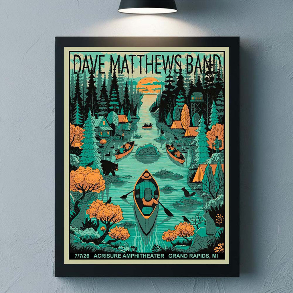 Dave Matthews Band 2026 Poster DMB 1991 Gift Ideas For Home Decor - Merchluma
