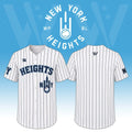 New York Heights Home Baseball Jersey 2026 WPBL Jersey NY Heights Merch Gift For BFF - Merchluma