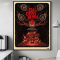 Evil Dead Burn Horror Movie Poster Family Is The Root Of All Evil Merch Best Gifts For Him - Merchluma