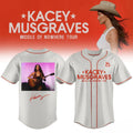 Kacey Musgraves Middle Of Nowhere Tour Baseball Jersey Kacey Musgraves Merch 2026 Fan Gifts - Merchluma