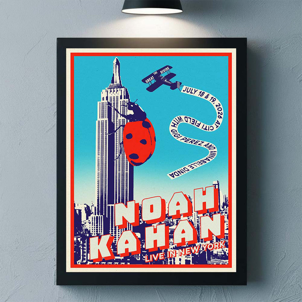 Noah Kahan Live In New York 2026 Poster Noah Kahan Merch Birthday Presents For Husband - Merchluma
