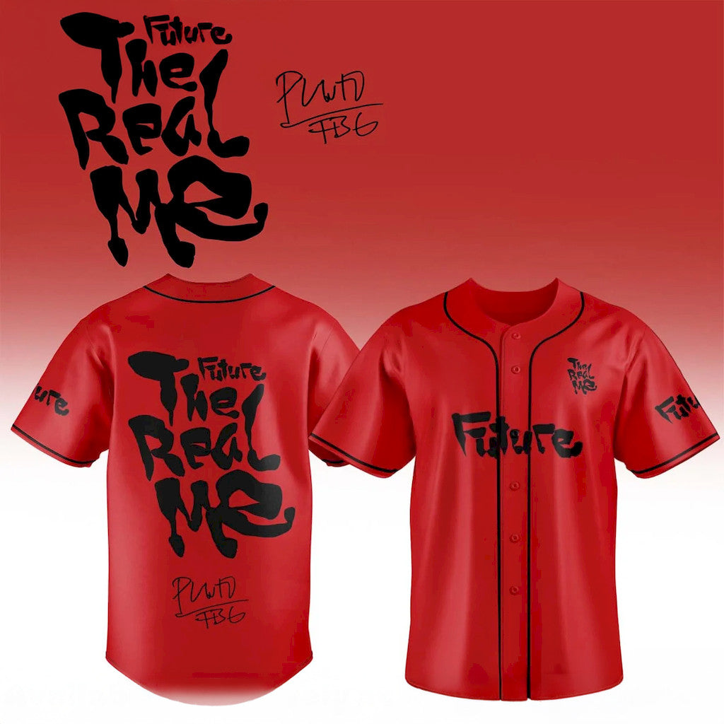 Future The Real Me Baseball Jersey 2026 Future Merch Best Gift For Rapper Fans - Merchluma