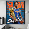 OG Anunoby SLAM 263 Magazine Cover Poster New York Knicks Champions Merch Gift Ideas For Him - Merchluma