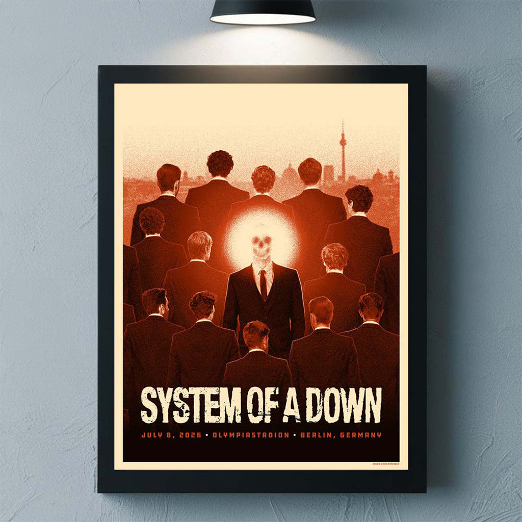 System Of A Down Berlin 2026 Poster SOAD Olympiastadion Berlin Merch Gift Home Decor - Merchluma