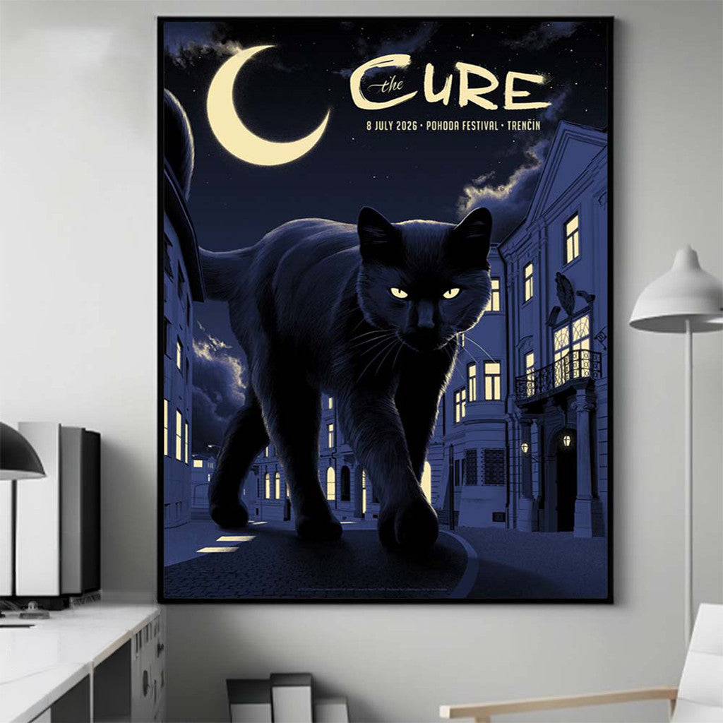 The Cure Pohoda Festival Vintage Poster The Cure Merch Gift For Rockers - Merchluma