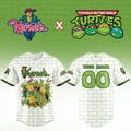 Personalized Cedar Rapids Kernels X Teenage Mutant Ninja Turtles 2026 Baseball Jersey Fan Merch - Merchluma