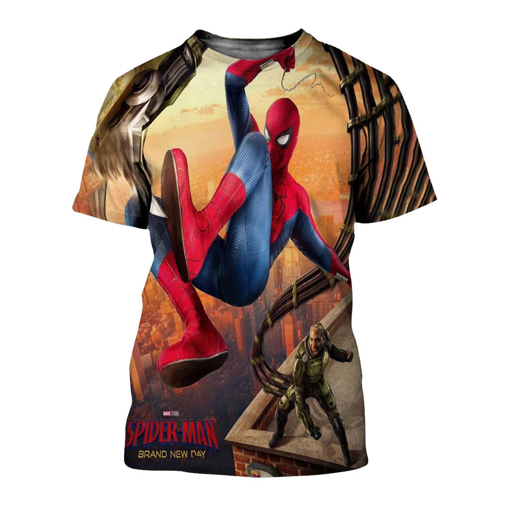 Spider-Man Brand New Day Movie Poster T-Shirt 2026 Spider-Man Merch Gifts For My Husband - Merchluma