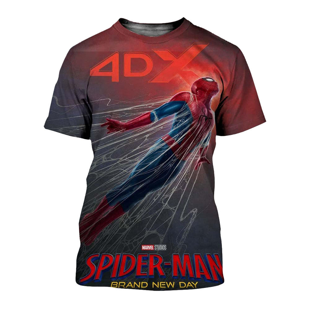 Spider-Man Brand New Day Movie Poster T-Shirt Spider-Man Merch Useful Gift For Brother - Merchluma