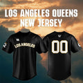 Personalized Los Angeles Queens WPBL New 2026 Season Away Baseball Jersey LA Queens Merch - Merchluma