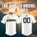 Personalized Los Angeles Queens WPBL New 2026 Season Home Baseball Jersey LA Queens Merch White - Merchluma