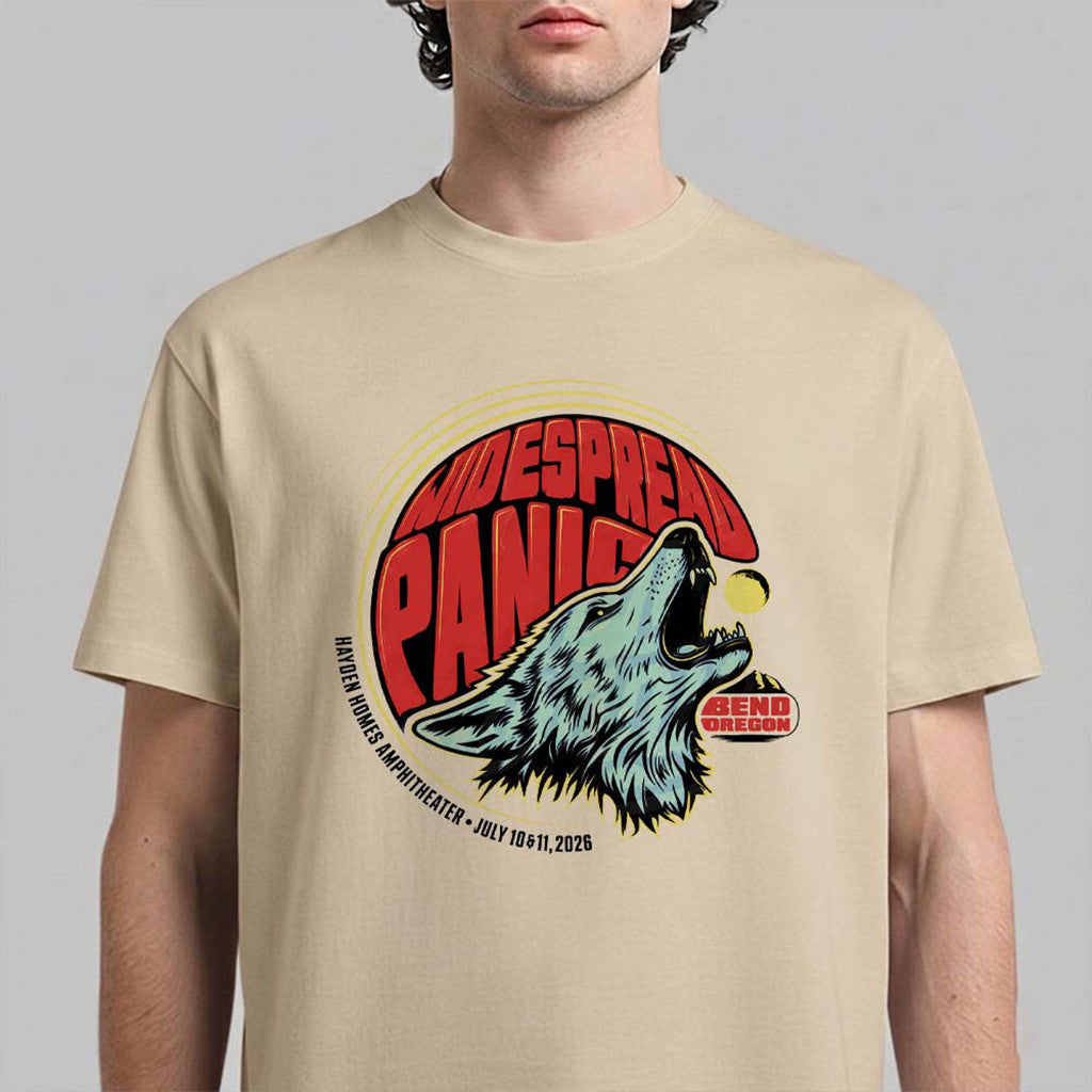 Widespread Panic Wolf Bend Oregon T-Shirt Widespread Panic Merch Gift For Men - Merchluma