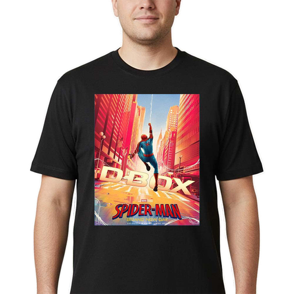 A New D-Box Poster For Spider-Man Merch Brand New Day 2026 T-Shirt Birthday Gifts For Husband - Merchluma