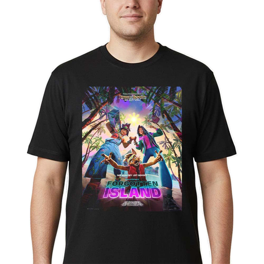 Dreamworks New Animated Original Movie Poster T-Shirt Forgotten Island Merch Gifts For Husband - Merchluma