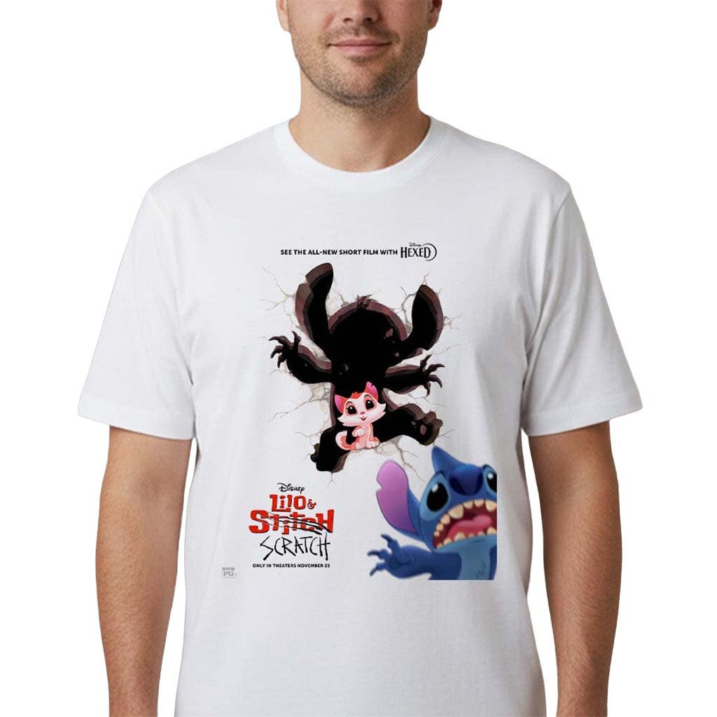Lilo And Scratch Merch Lilo & Stitch Story Coming To Movie Poster T-Shirt Gift Ideas For Men - Merchluma