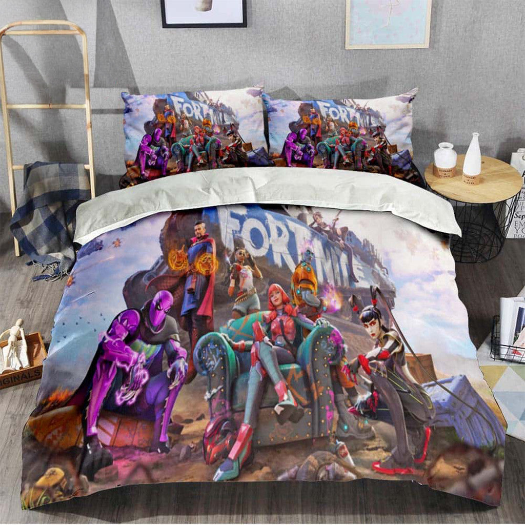 Fortnite Chapter 3 Season 2 Resistance Bedding Set Fortnite Game Merch Gifts For My Husband - Merchluma