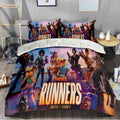 Fortnite Runners Chapter 7 Season 3 Bedding Set Fortnite Game Merch Gift Ideas For Him - Merchluma