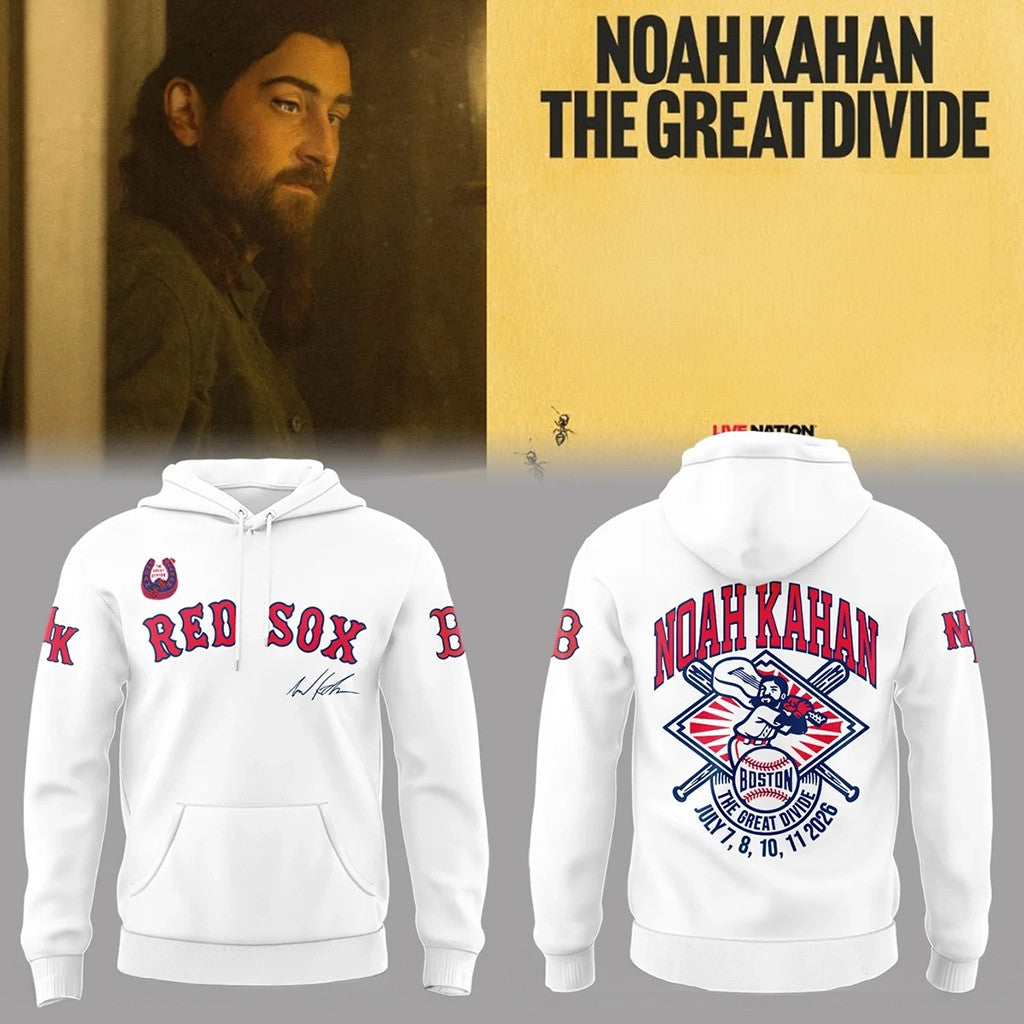Noah Kahan Merch Tour 2026 The Great Divide Tour At Fenway Park Boston Hoodie Gifts For Dad - Merchluma