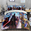 Fortnite X Star Wars Galaxy Of Game Bedding Set Star Wars Merch Present For Husband - Merchluma