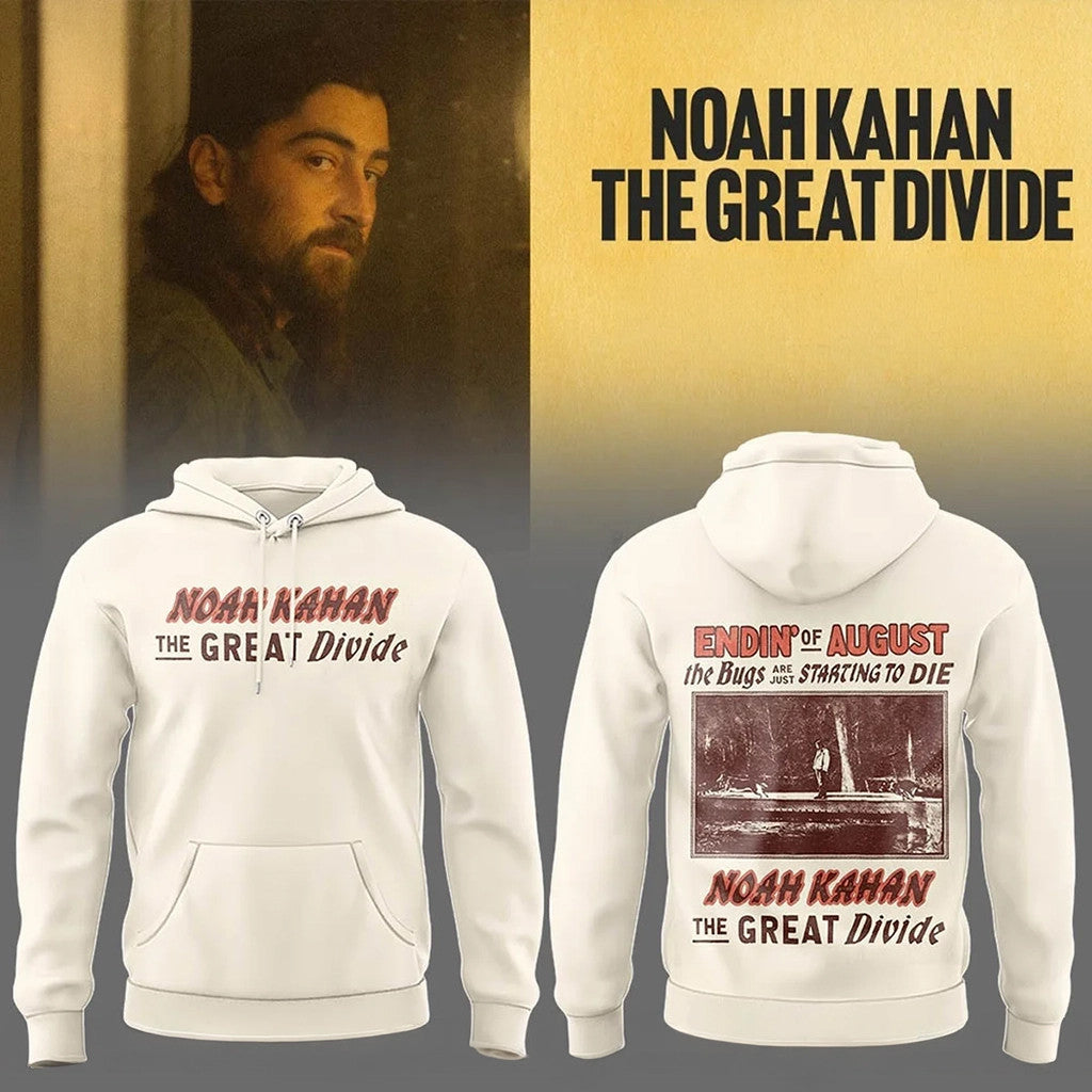 Noah Kahan Merch Tour 2026 Noah Kahan The Great Divide Tour Hoodie Cool Gifts For Music Lovers - Merchluma