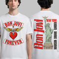 Bon Jovi Forever Tour 2026 Merch Bon Jovi New York City Madison T-Shirt Gifts For Superfans - Merchluma