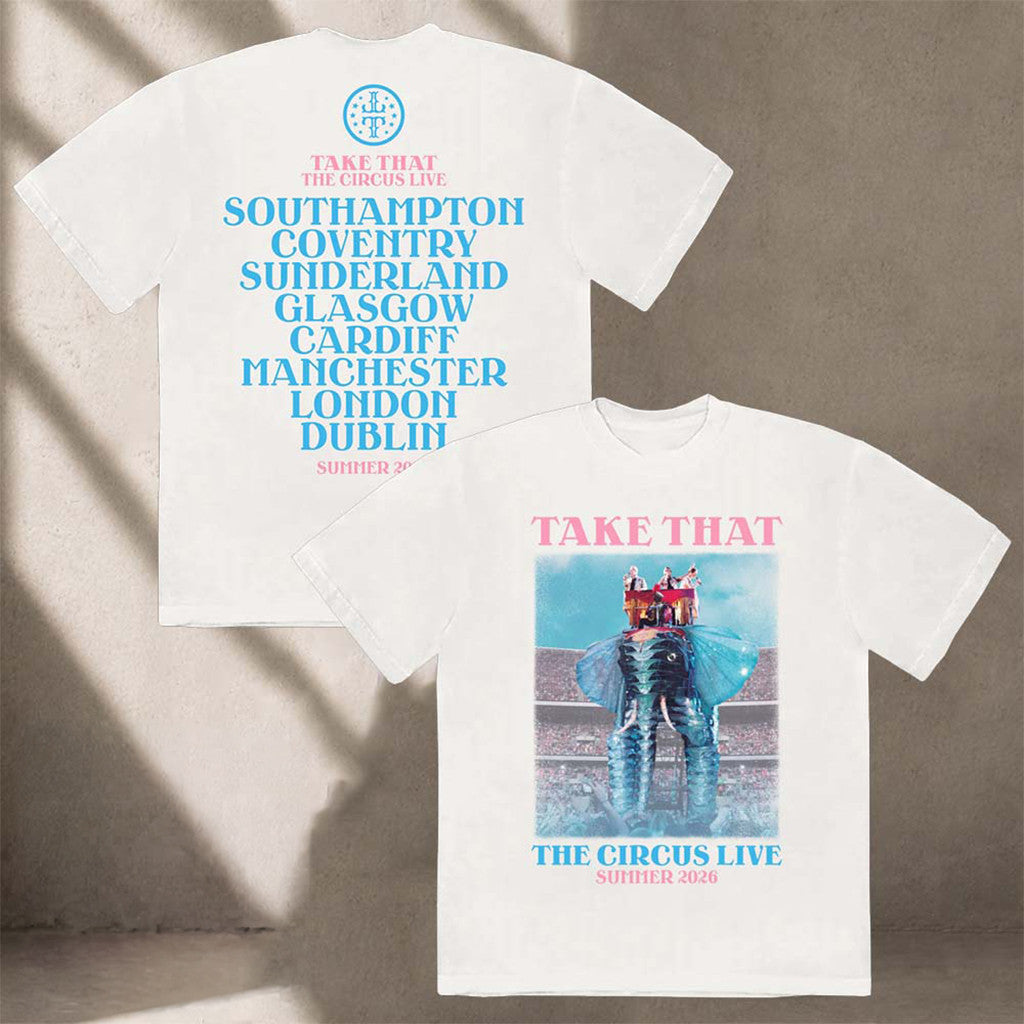Take That The Circus Live Summer 2026 T-Shirt Take That Merch Gift For Him - Merchluma