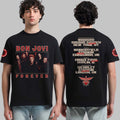 Bon Jovi Forever Tour 2026 Merch Bon Jovi Band Photo T-Shirt Useful Gifts For Husband - Merchluma