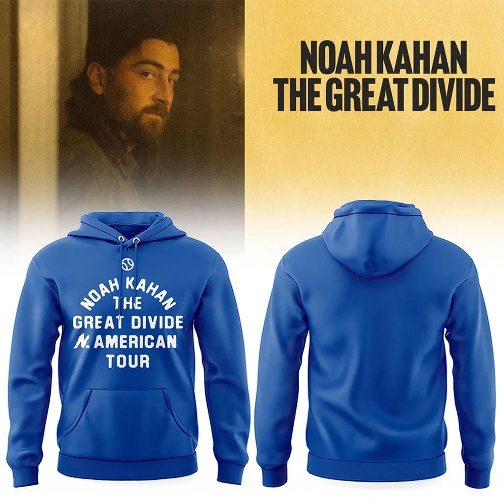 Noah Kahan Merch Tour 2026 NK The Great Divide Tour Hoodie Unique Gifts For Husband - Merchluma